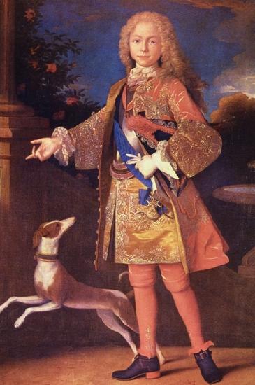 Jean Ranc Portrait of Ferdinand of Bourbon as a child oil painting image
